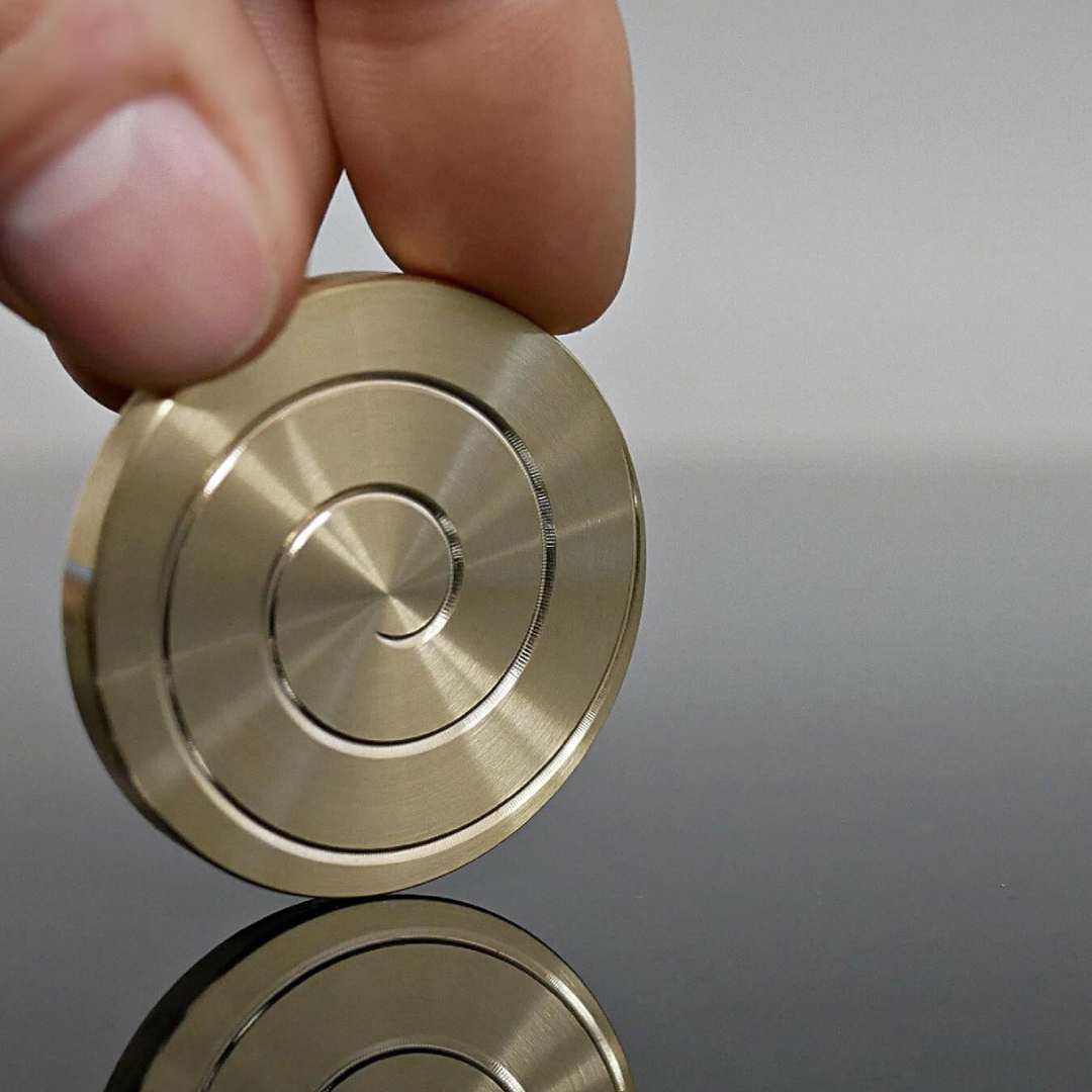 Hypnocoin - Kinetic Spinning Illusion